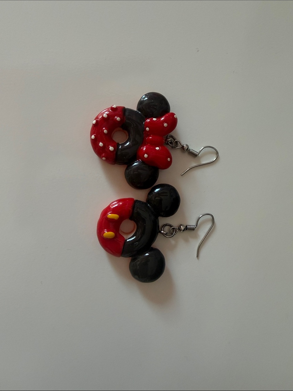 Women’s Minnie & Mickey Donut Earrings